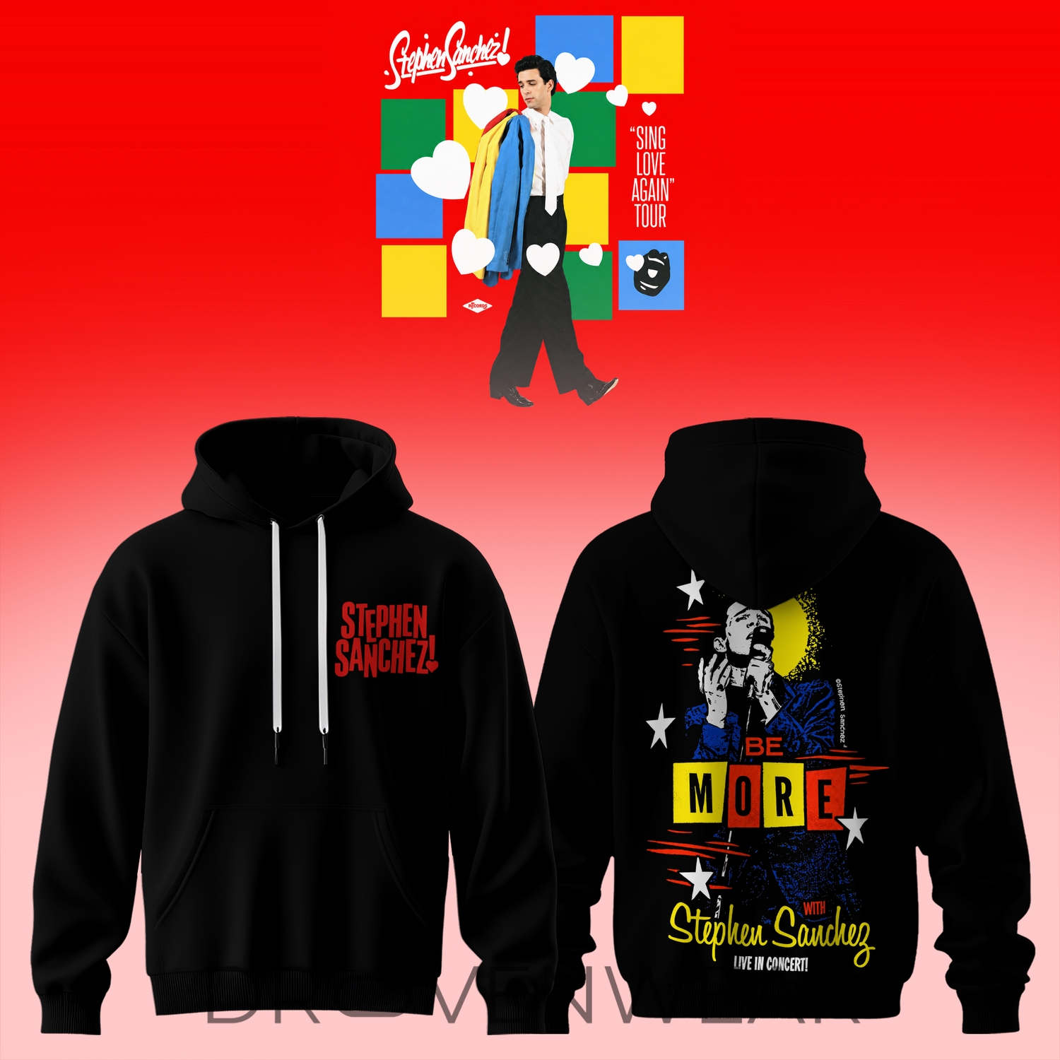 Sing Love Again Tour Premium 3D Hoodie – Be More Graphic Style Sing Love Again Tour Premium 3D Hoodie – Be More Graphic Style