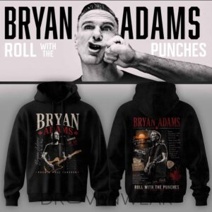 Bryan Adams – Roll With The Punches Tour Hoodie V4
