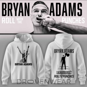 Bryan Adams – Roll With The Punches Tour Hoodie V3