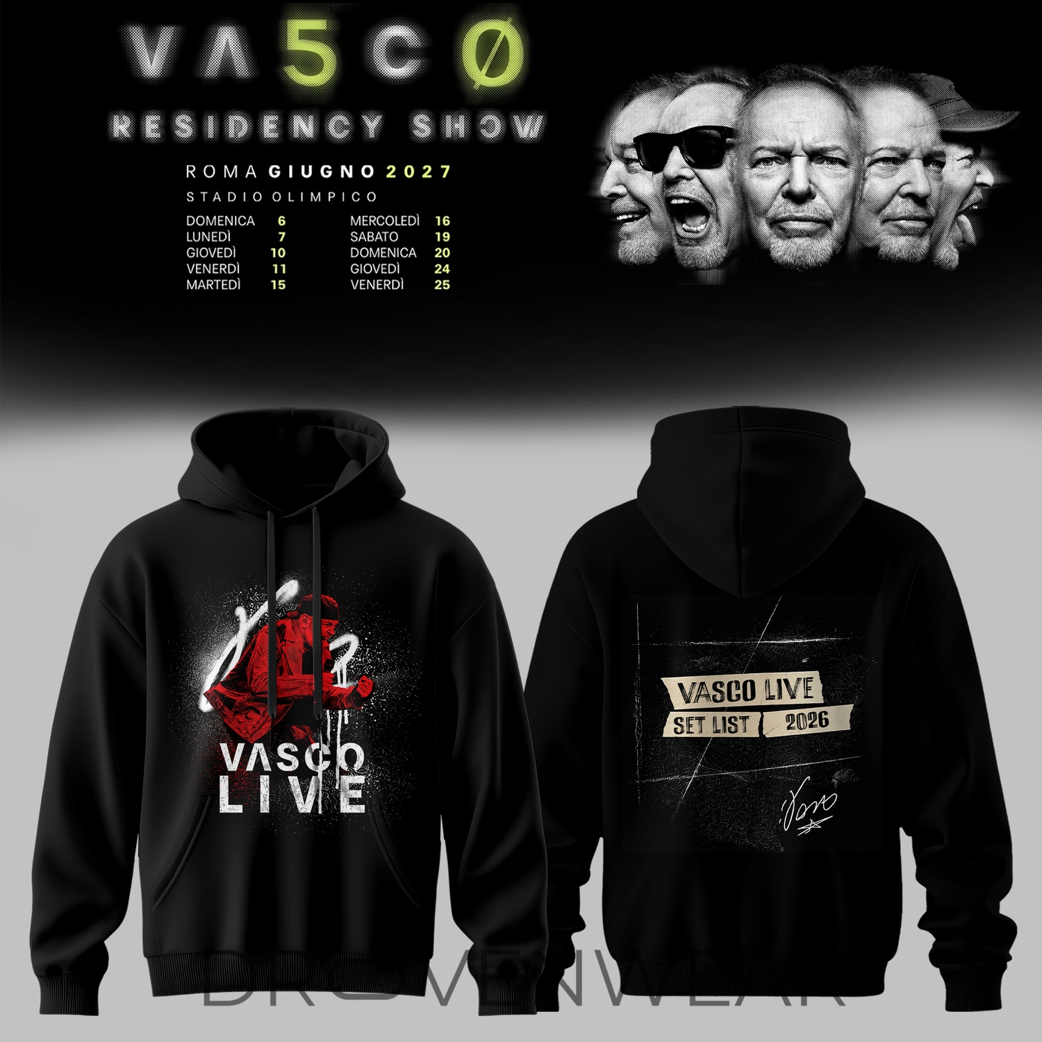 Residency Show 2027 Limited Edition Hoodie V4 Residency Show 2027 Limited Edition Hoodie V4