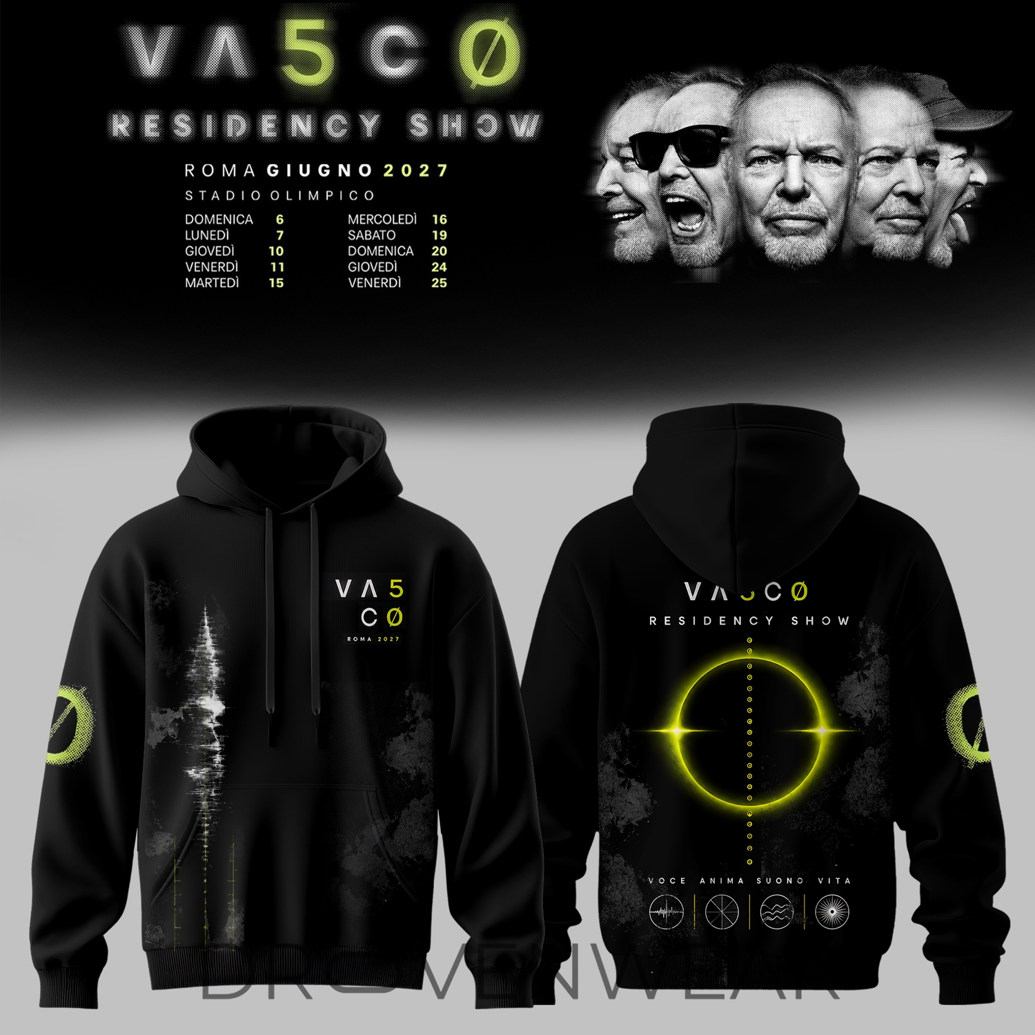 Residency Show 2027 Limited Edition Hoodie V2 Residency Show 2027 Limited Edition Hoodie V2