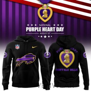 Buffalo Bills x Purple Heart Day 2026 Limited Edition Hoodie