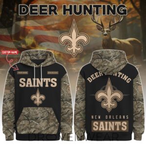 New Orleans Saints Deer Hunting Limited Edition Hoodie