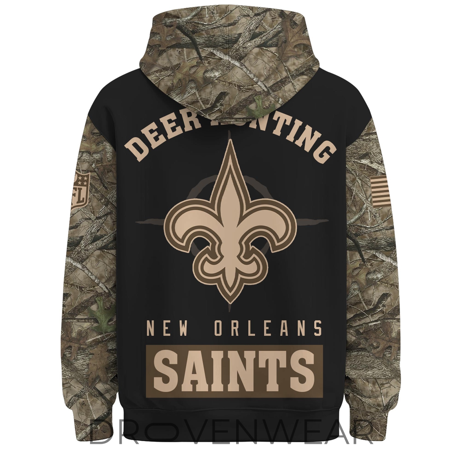 New Orleans Saints Deer Hunting Limited Edition Hoodie New Orleans Saints Deer Hunting Limited Edition Hoodie