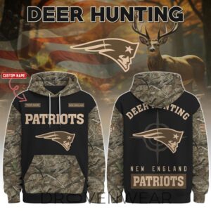 New England Patriots Deer Hunting Limited Edition Hoodie