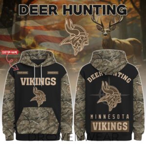 Minnesota Vikings Deer Hunting Limited Edition Hoodie