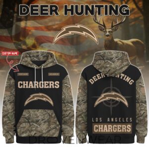 Los Angeles Chargers Deer Hunting Limited Edition Hoodie
