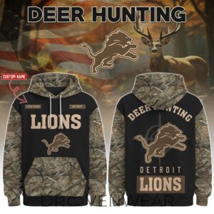 Detroit Lions Deer Hunting Limited Edition Hoodie