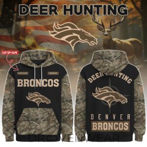 Denver Broncos Deer Hunting Limited Edition Hoodie