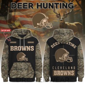 Cleveland Browns Deer Hunting Limited Edition Hoodie