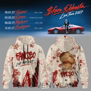 Sfera Ebbasta Live Tour 2027 Hoodie V6