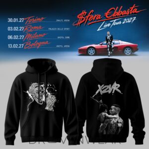 Sfera Ebbasta Live Tour 2027 Hoodie V5