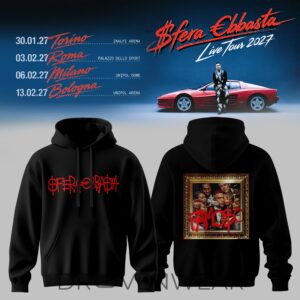 Sfera Ebbasta Live Tour 2027 Hoodie V4
