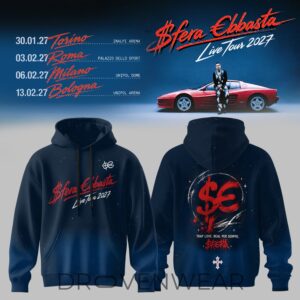 Sfera Ebbasta Live Tour 2027 Hoodie V3