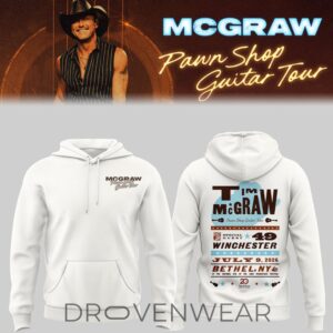 Limited Edition Pawn Shop Guitar Tour 2026 At Bethel, NY Hoodie V3