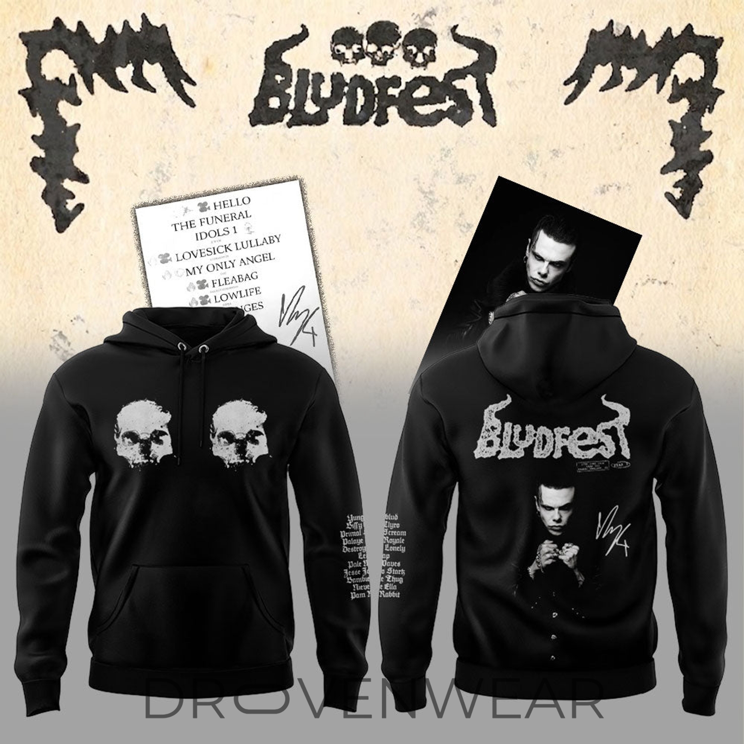 Yungblud Army X Idols – The World Tour Limited Hoodie V3 Yungblud Army X Idols – The World Tour Limited Hoodie V3
