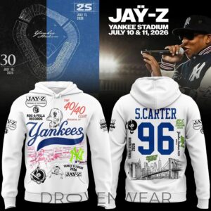 New York Yankees x JAŸ-Z at Yankee Stadium Hoodie Limited Edition 2026