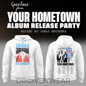 Limited Edition Greeting’s From Your Hometown Jonas Brothers Tour Hoodie