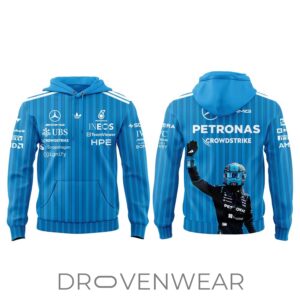 MercedesAMG PETRONAS F1 Team Confidently striding alongside George Russell Hoodie 2.jpg