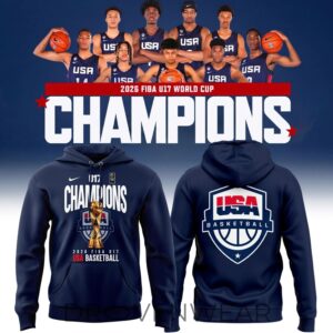2026 USA Basketball FIBA U17 World Cup Champions Commemorative Hoodie