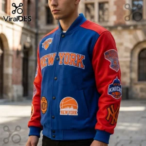 new york knicks 2026 champions varsity baseball jacket 02 high res view.webp