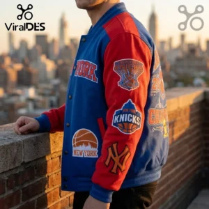 new york knicks 2026 champions varsity baseball jacket 04 product showcase.webp