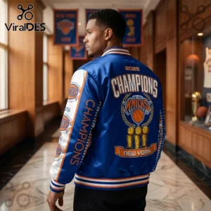 new york knicks nba finals champions 2026 varsity jacket 05 detailed shot.webp