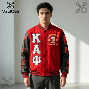 kappa alpha psi fraternity red black custom varsity baseball jacket 04 outdoor ready.webp