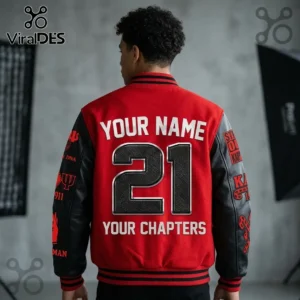 kappa alpha psi fraternity red black custom varsity baseball jacket 05 best seller choice.webp
