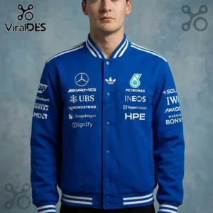 adidas x mercedes amg petronas f1 team blue varsity jacket 03 detailed shot.webp