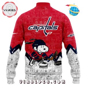 Washington Capitals 75th Anniversary of Peanuts Red Baseball Jacket 2 washington capitals 75th anniversary of peanuts red baseball jacket 3 7JaDN.jpg