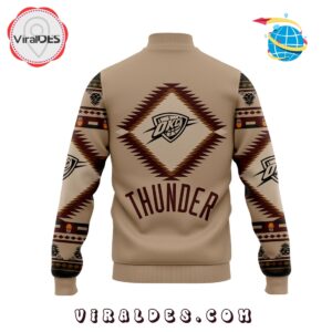 Oklahoma City Thunder Native American Heritage Baseball Jacket 2 oklahoma city thunder native american heritage baseball jacket 3 9SwZF.jpg