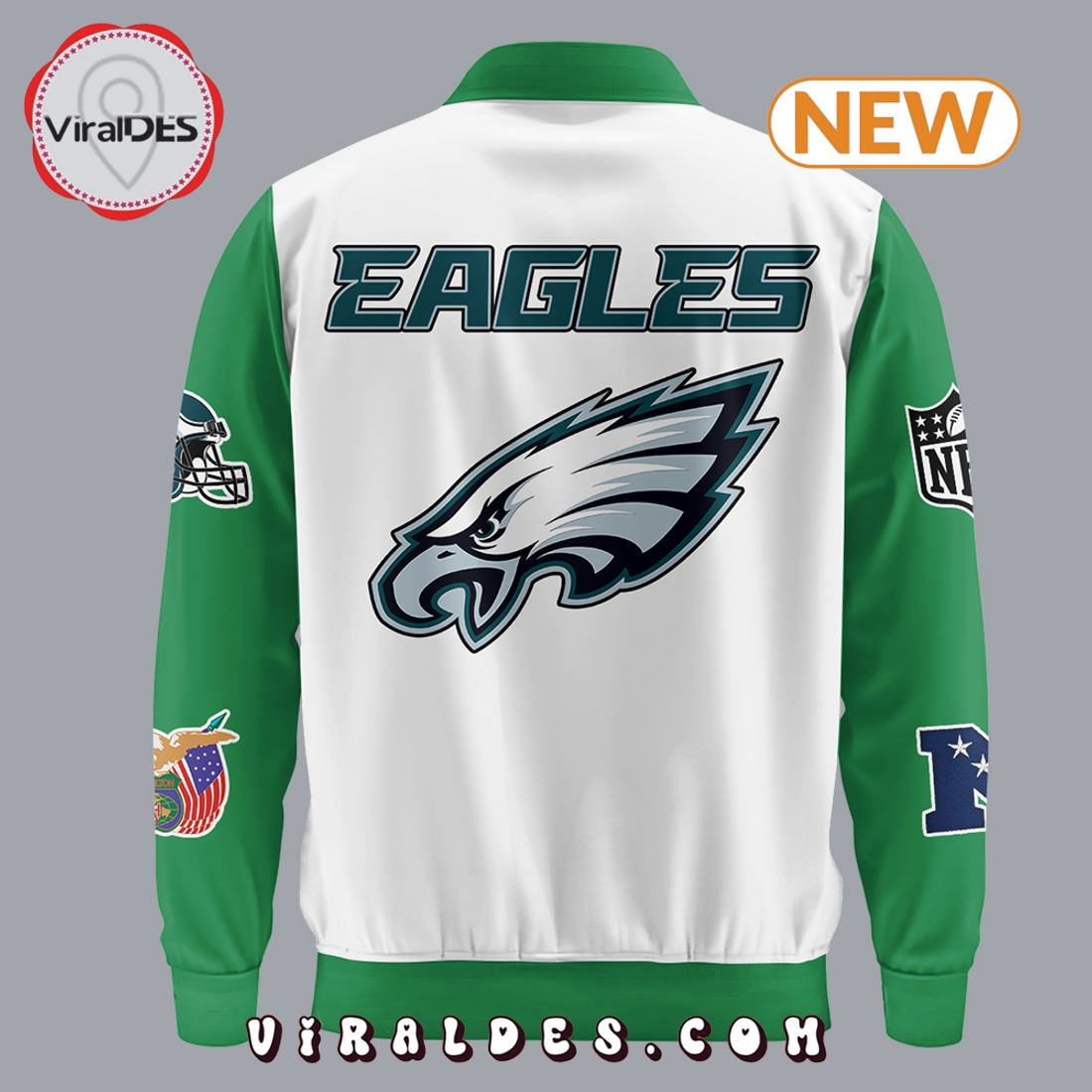 Philadelphia Eagles NFL Baseball Jacket Limited Edition Philadelphia Eagles NFL Baseball Jacket Limited Edition