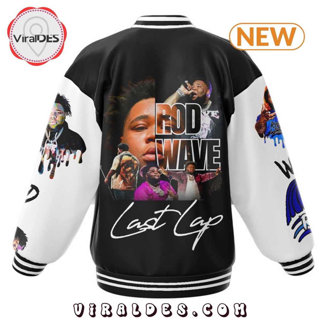Rod Wave – Last Lap Signatures Baseball Jacket Rod Wave – Last Lap Signatures Baseball Jacket