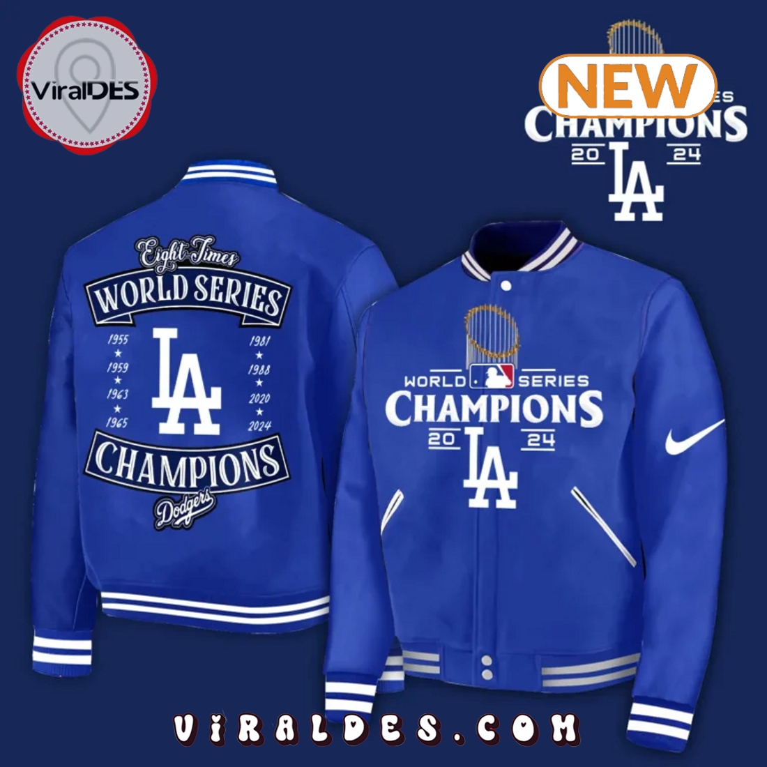 Los Angeles Dodgers World Series 2024 Baseball Jacket Los Angeles Dodgers World Series 2024 Baseball Jacket
