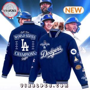 Los Angeles Dodgers Nike Royal 2024 Baseball Jacket