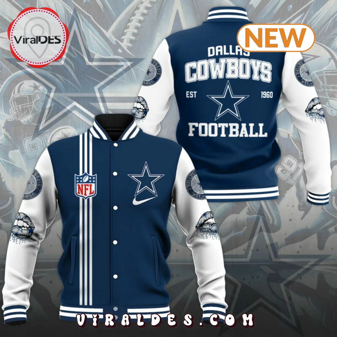 Dallas Cowboys Football Baseball Jersey Dallas Cowboys Football Baseball Jersey