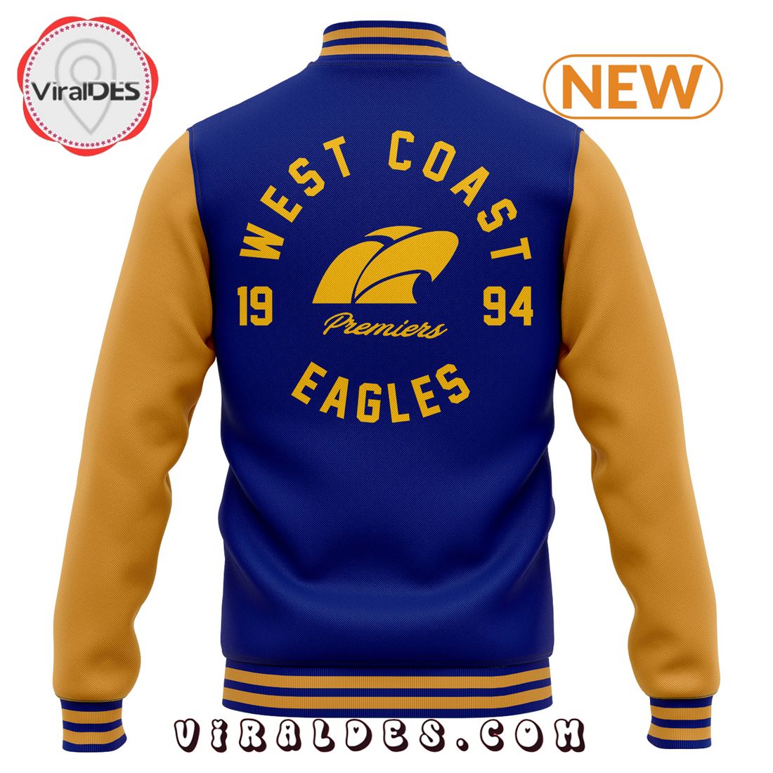 West Coast Eagles 2024 New Baseball Jacket West Coast Eagles 2024 New Baseball Jacket