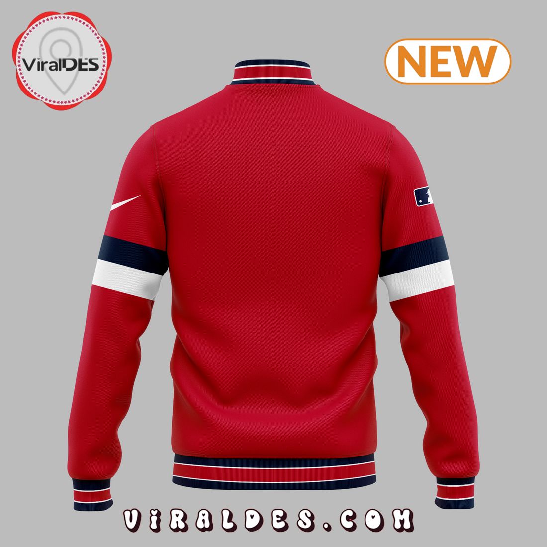 Atlanta Braves Baseball Team Red Baseball Jacket Atlanta Braves Baseball Team Red Baseball Jacket