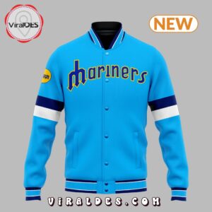 Special Seattle Mariners Baseball Team Blue Baseball Jacket 1 special seattle mariners baseball team blue baseball jacket 2 GqjLh.jpg