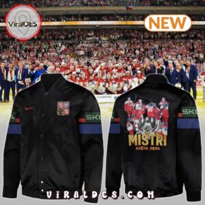 Czech Ice Hockey Association Champions Black Baseball Jacket 1 czech ice hockey association champions black baseball jacket 2 8SmQX.jpg