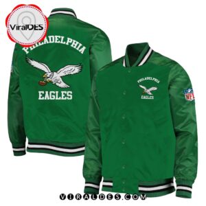 Philadelphia Eagles NFL Green Baseball Jacket LIMITED EDITION 1 philadelphia eagles nfl green baseball jacket limited edition 2 fxEmX.jpg