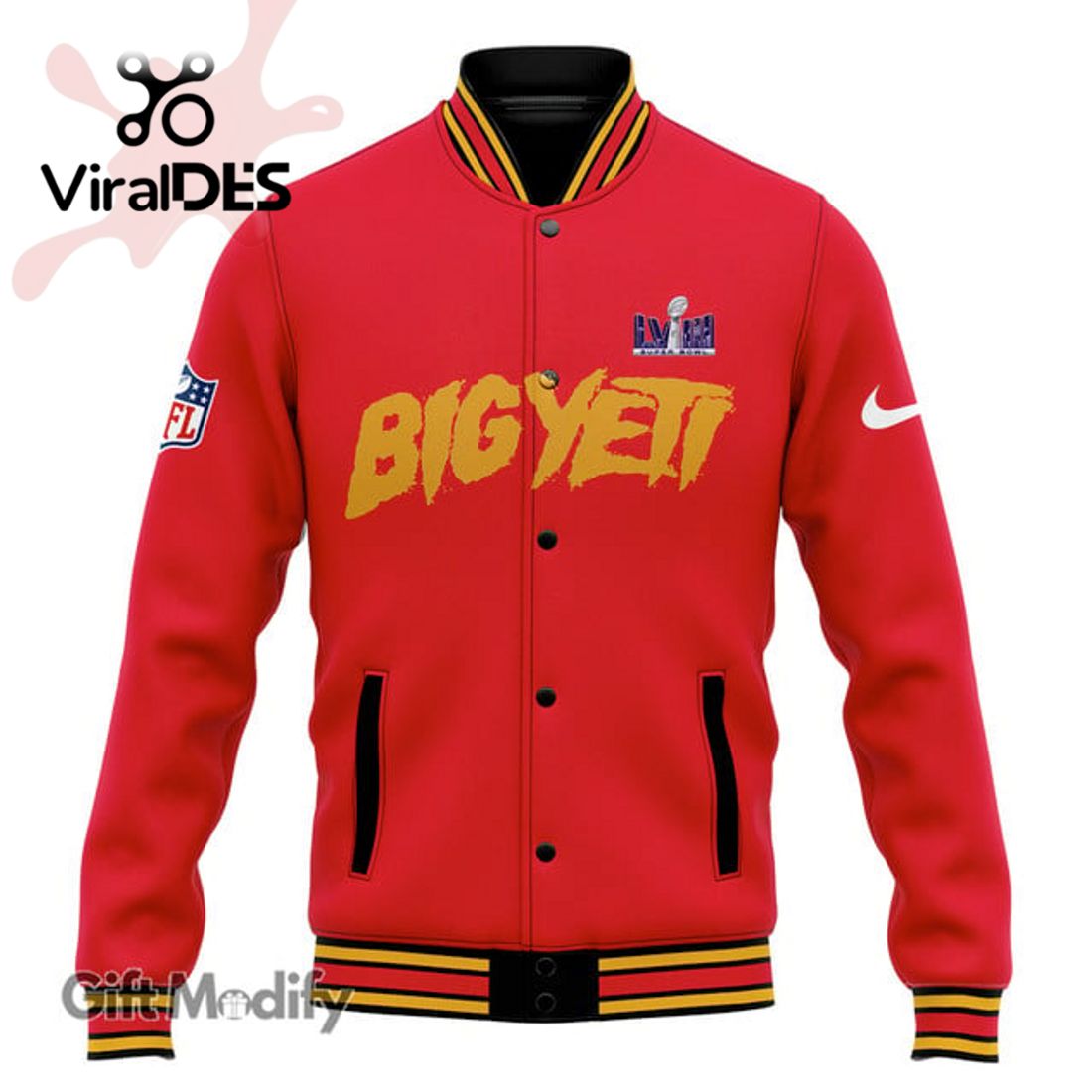 Kansas City Chiefs AFC West Championships Chiefs Are All In Red Baseball Jacket Kansas City Chiefs AFC West Championships Chiefs Are All In Red Baseball Jacket