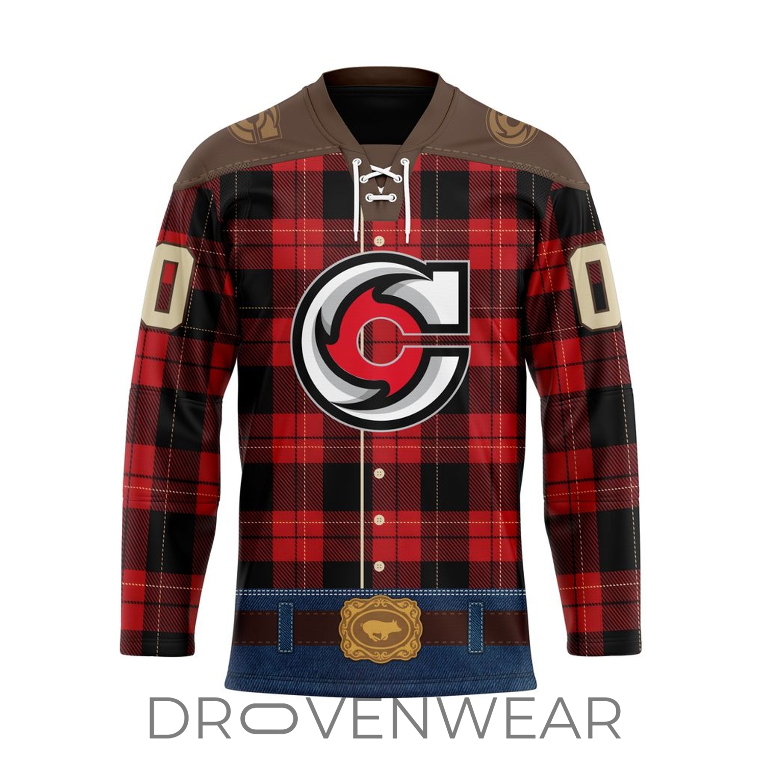 ECHL Cincinnati Cyclones Personalized 2026-27 Country Night Lace Hockey Jersey ECHL Cincinnati Cyclones Personalized 2026-27 Country Night Lace Hockey Jersey