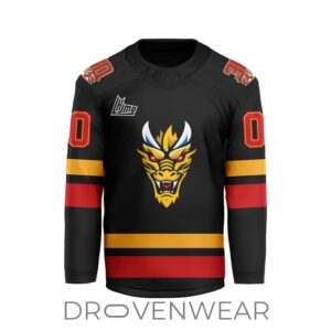 QMJHL Baie-Comeau Drakkar Personalized 2026-27 Alternate V-shaped Hockey Jersey