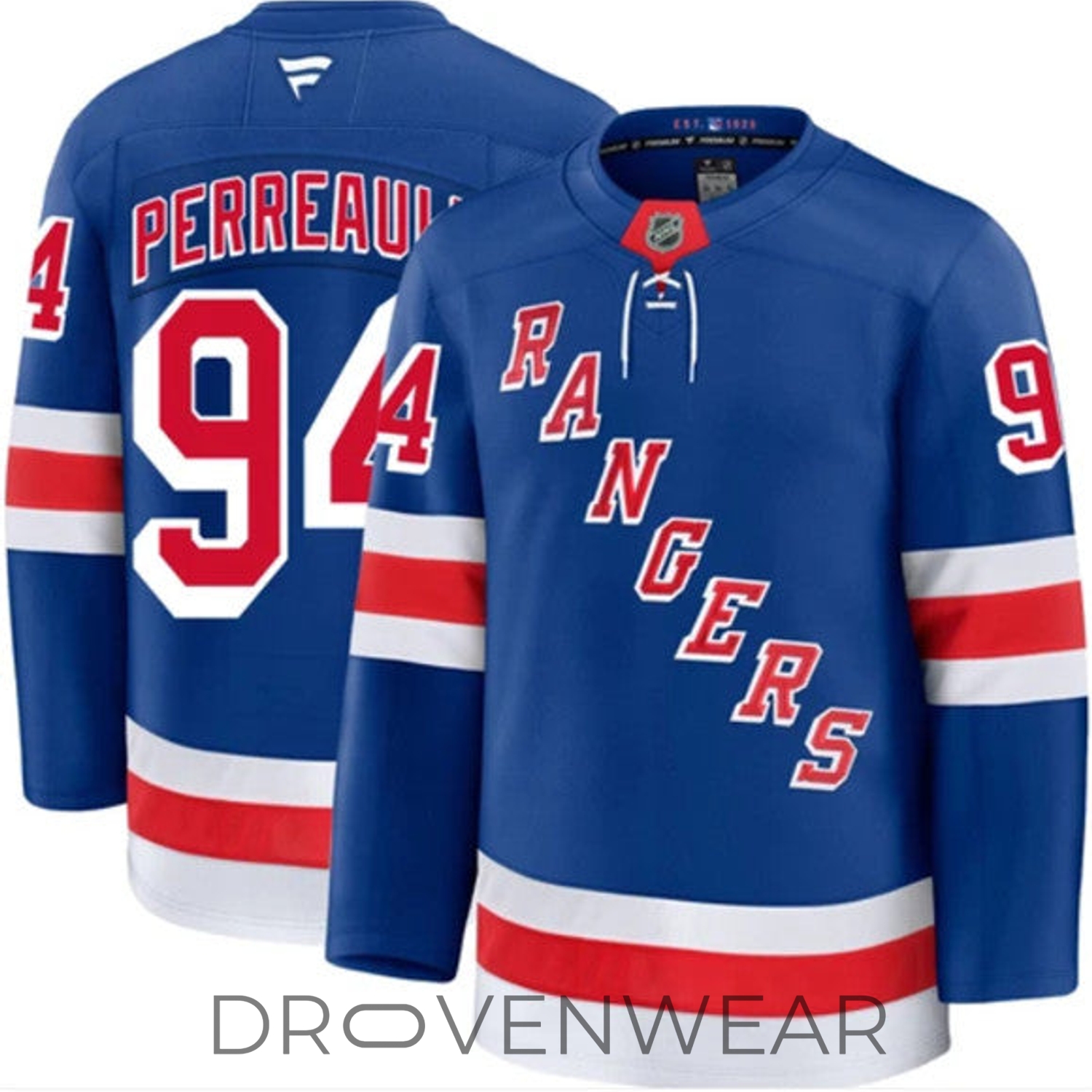 New York Rangers #94 Gabe Perreault Royal Home Hockey Jersey New York Rangers #94 Gabe Perreault Royal Home Hockey Jersey