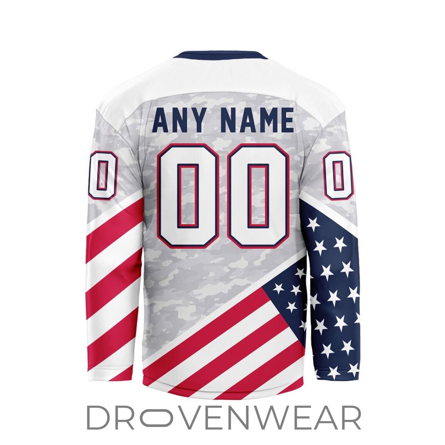 Echl Toledo Walleye Personalized 2026-27 Military Appreciation V-shaped Hockey Jersey Echl Toledo Walleye Personalized 2026-27 Military Appreciation V-shaped Hockey Jersey