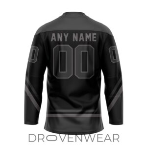 Echl Kansas City Mavericks Personalized 2026-27 Blackout Lace-up Hockey Jersey 1 Echl Kansas City Mavericks Personalized 202627 Blackout Laceup Hockey Jersey 2 2.jpg