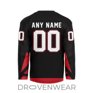 Nll Calgary Roughnecks Personalized Black V-shaped Hockey Jersey Design 1 Nll Calgary Roughnecks Personalized Black Vshaped Hockey Jersey Design 2.jpg