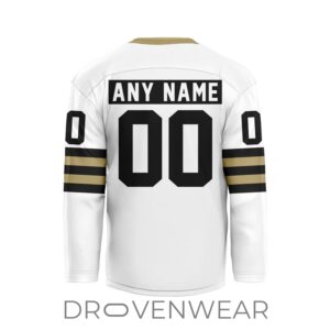 Nll Vancouver Warriors Personalized White Vshaped Hockey Jersey Design 2.jpg